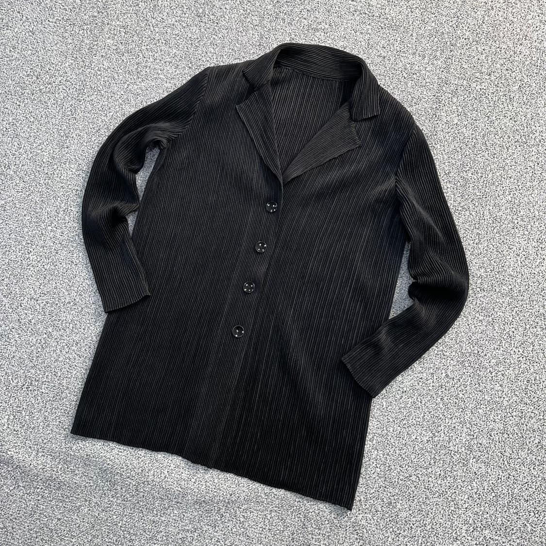 실측확인 플리츠 가디건 자켓 0403M 상품이미지1