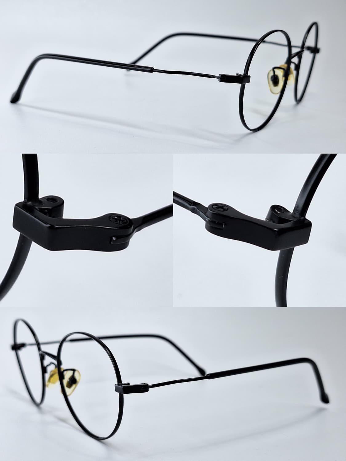7g 초경량 고탄성 티타늄 라운드 안경테 일본 수입 일제 사바에 y2k  상품이미지4