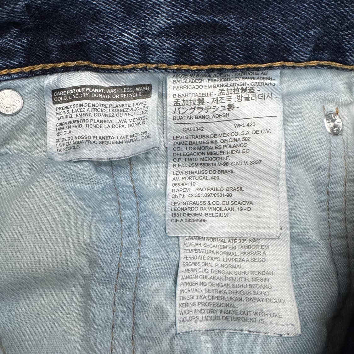 리바이스 559 새깅 워싱 스케이터 데님팬츠 상품이미지9