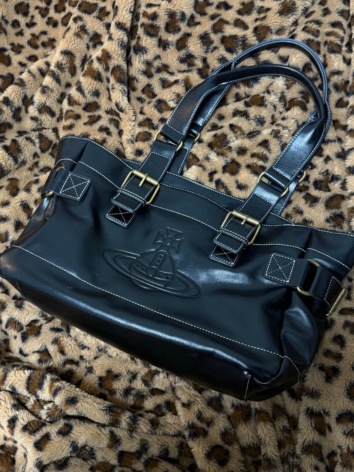 비비안웨스트우드 빈티지 토트백 급처합니다 상품이미지1