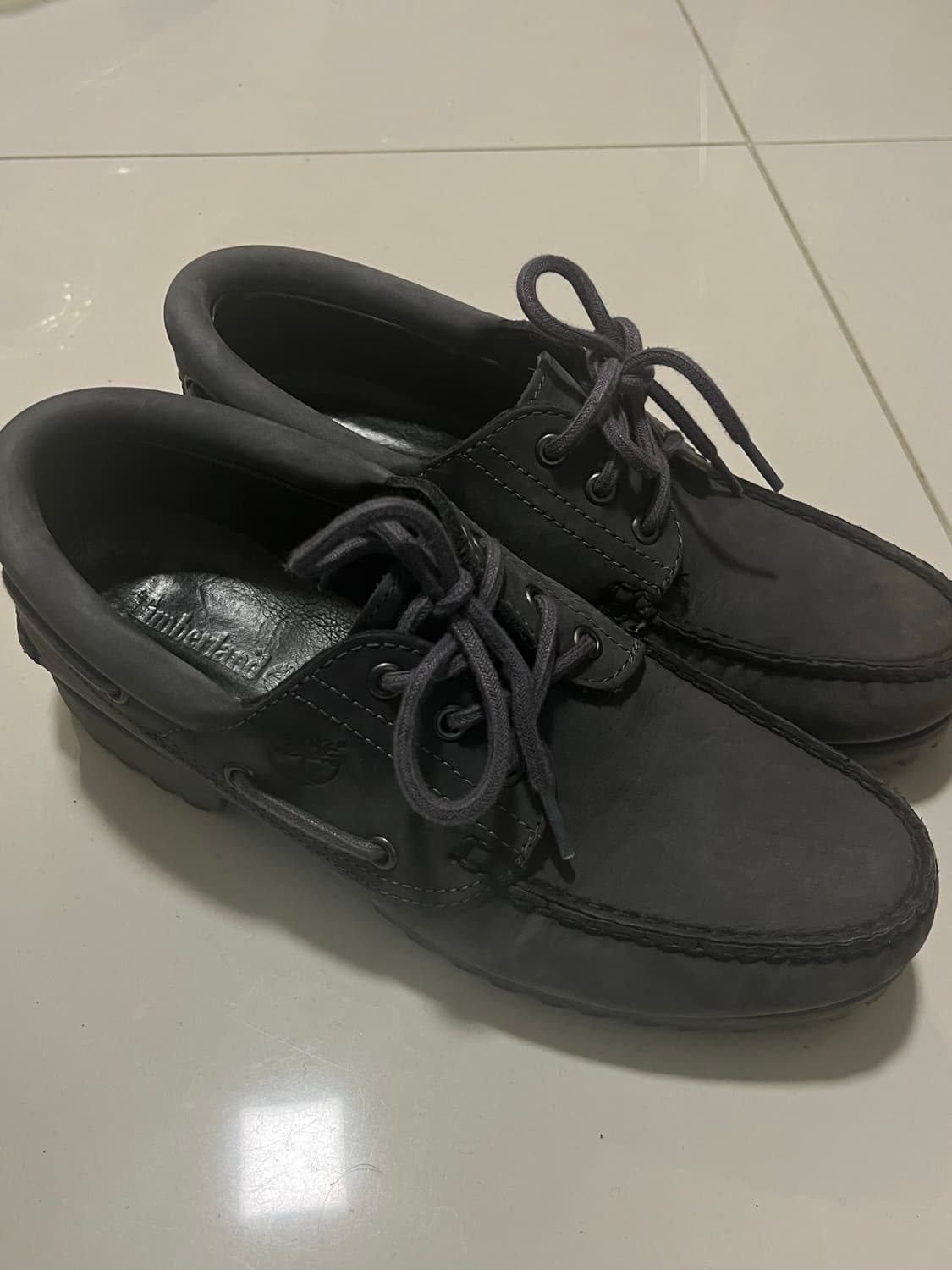 팀버랜드 보트슈즈 260 다크그레이 상품이미지2