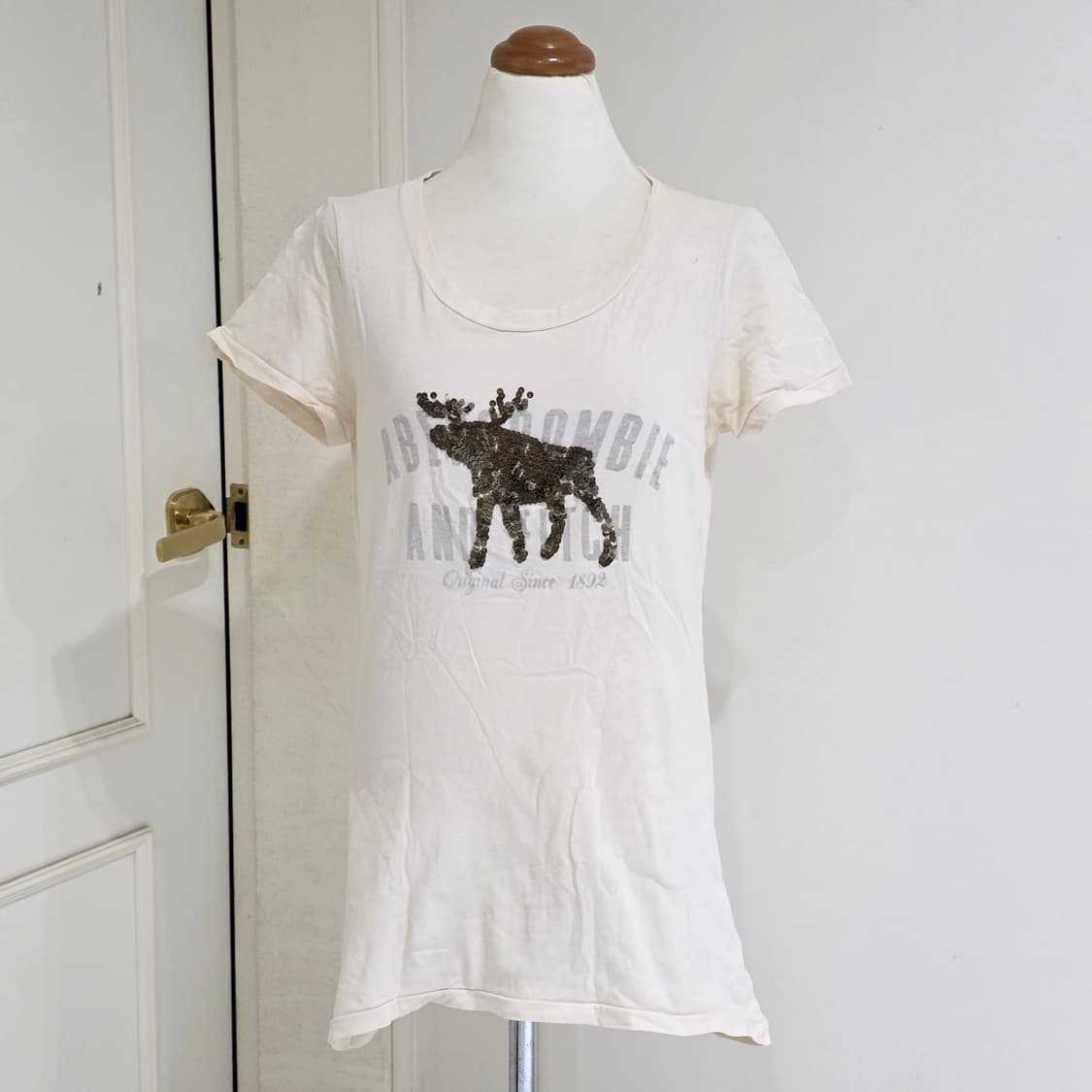 아베크롬비 빈티지) 여성 반팔티셔츠 y2k 시크 여름슬리브 상품이미지2