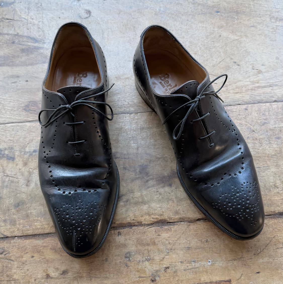 Berluti 벨루티 윙팁 구두 8 1/2 (265-70) 상품이미지10