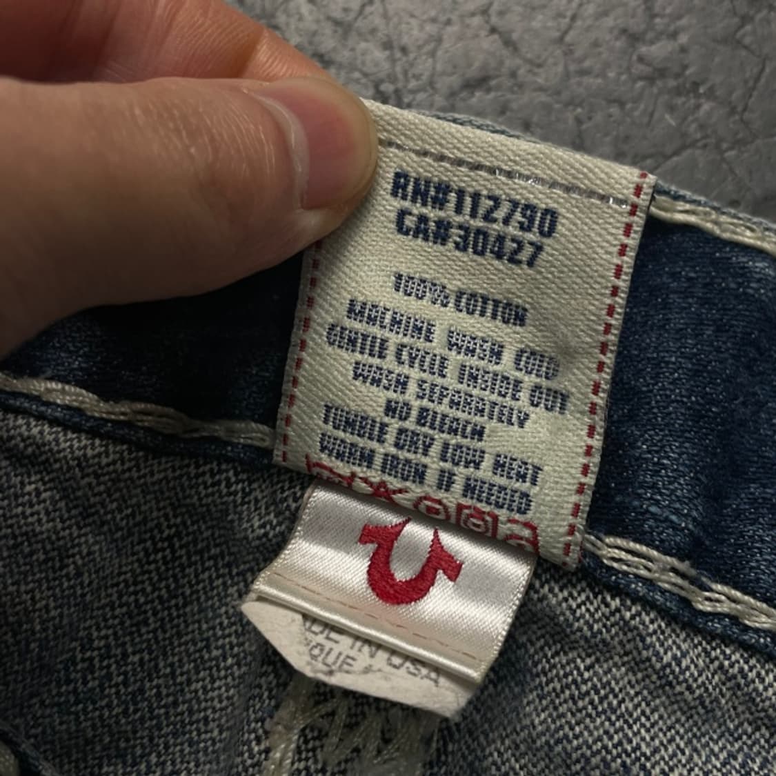 31 트루릴리전 조이 수퍼 티 부츠컷 데님팬츠  상품이미지4