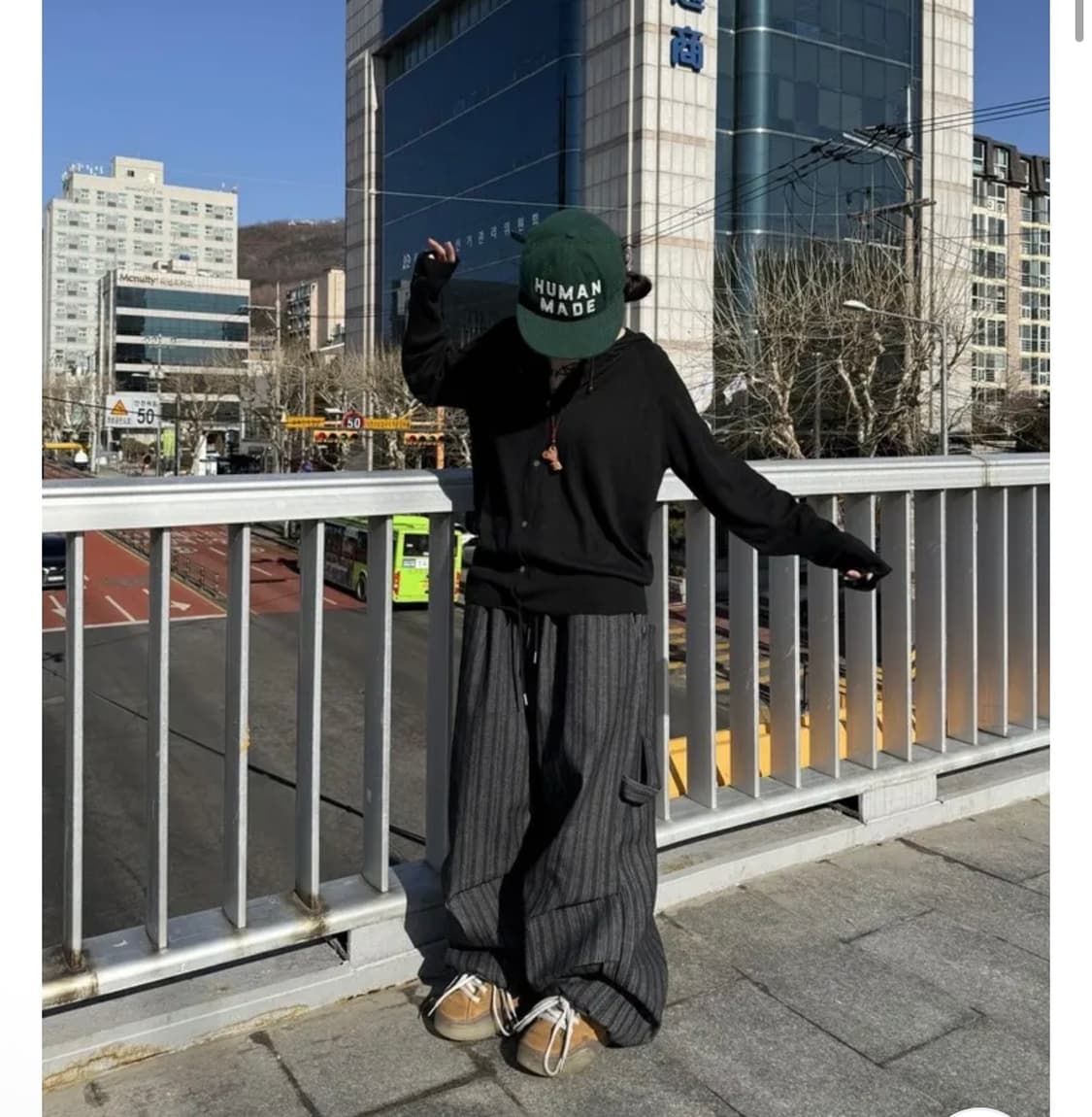 키도 스프라이프 팬츠  상품이미지4
