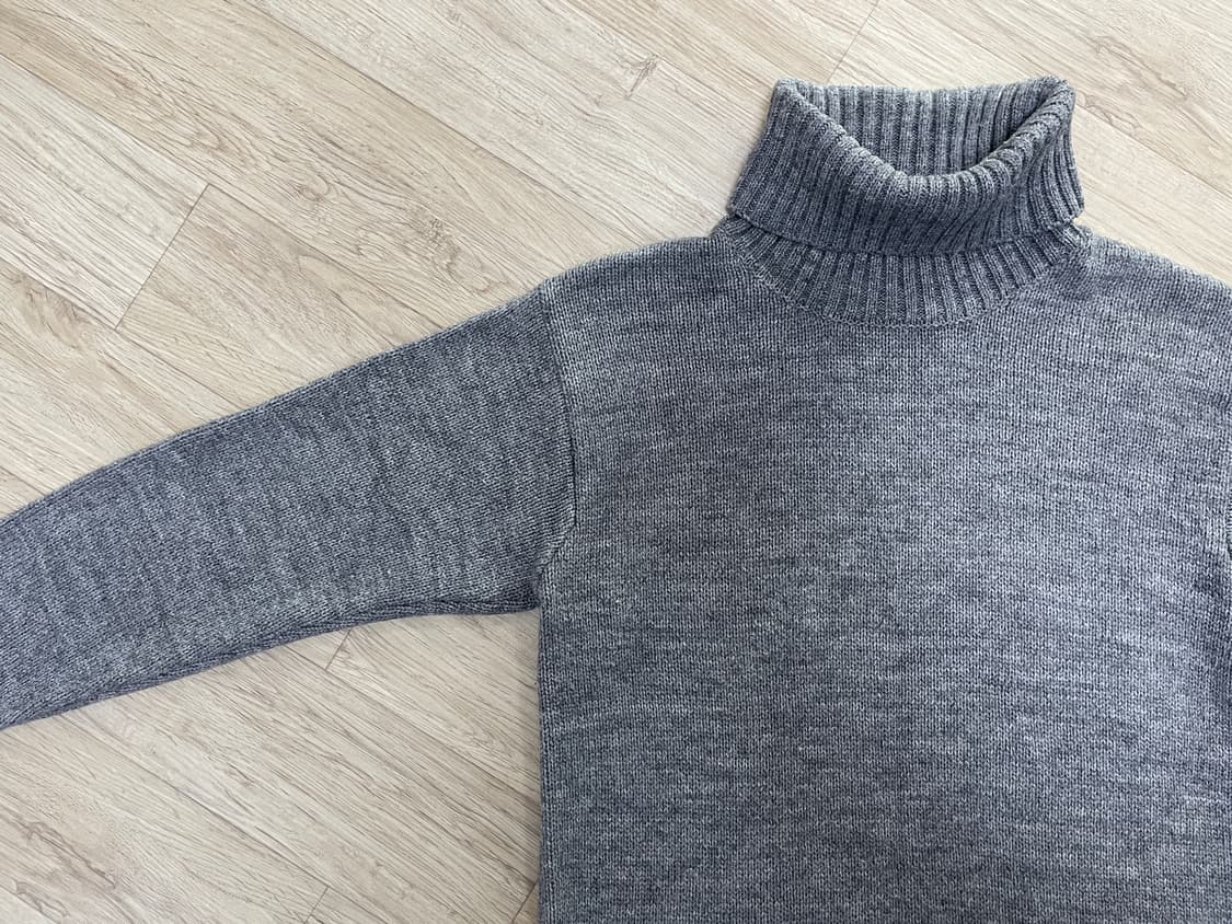 55~66) Lee 재팬 여성 터틀넥 니트(폴로&리바이스) 상품이미지4