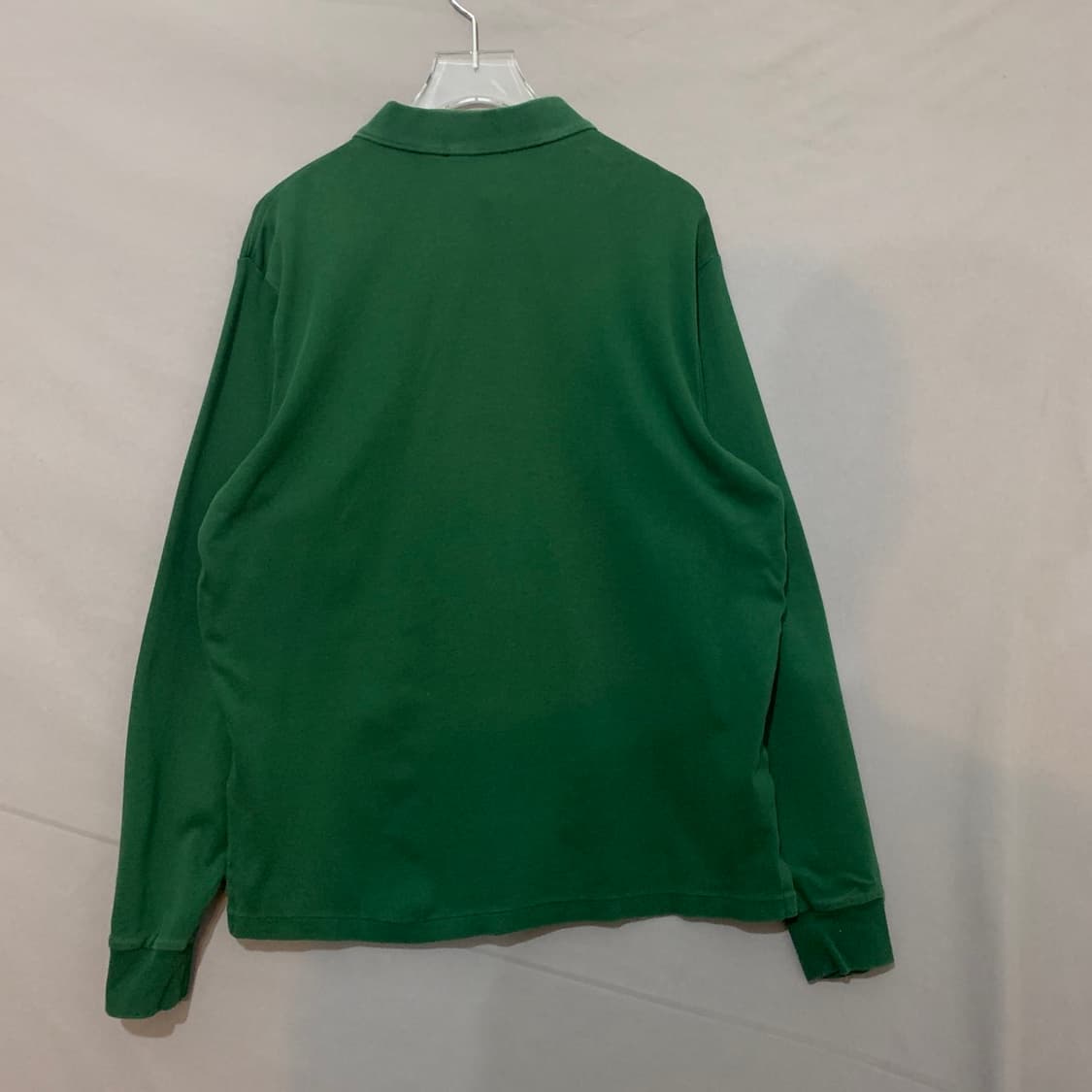 M 폴로랄프로렌 클래식핏 신형 QR 그린 긴팔 카라티 상품이미지2