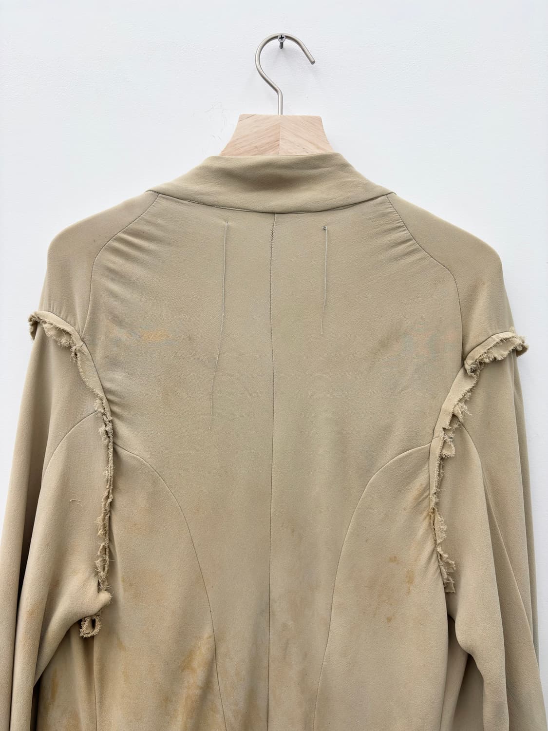 PAOLO CARZANA SILK LINEN TAILORED JACKET 상품이미지7