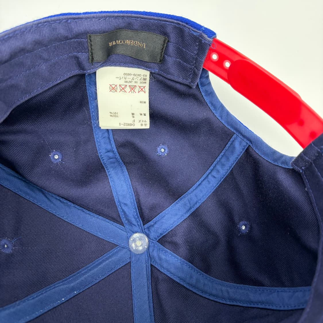 언더커버 자수 볼캡 모자 상품이미지6