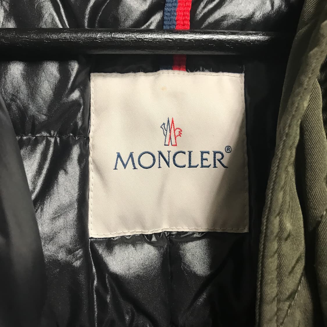 몽클레어 패딩 자켓 카키 1(W) 상품이미지5