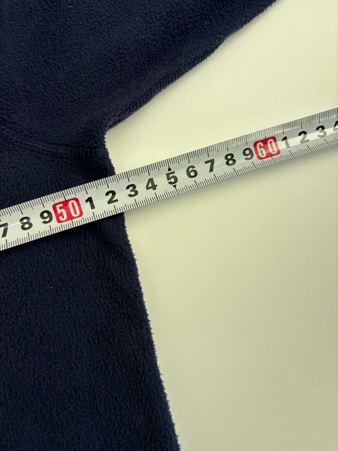 폴로 랄프로렌 네이비 플리스 하프집 폴리 반집업(M) 상품이미지6