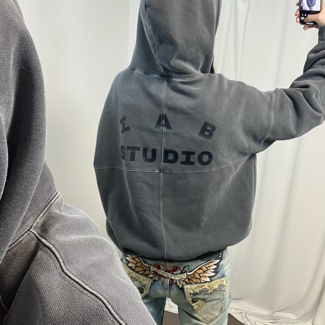 IAB Studio Pigment Dyed Hoodie  상품이미지3