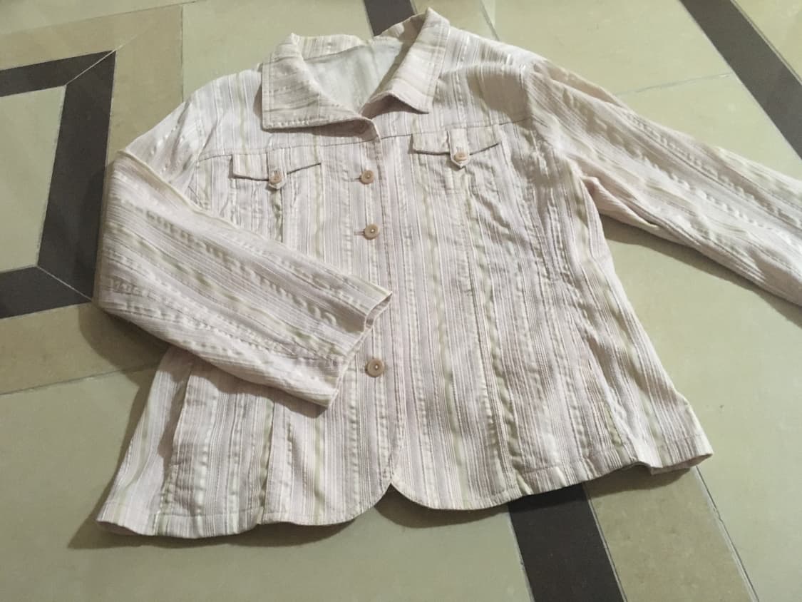 FROHLICH_ stripe embroidered shirt 상품이미지1