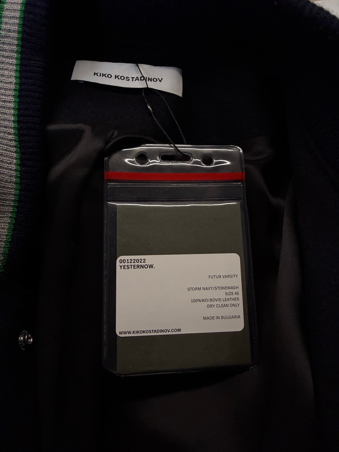 Kiko Kostadinov Futur Varsity Jacket 상품이미지2