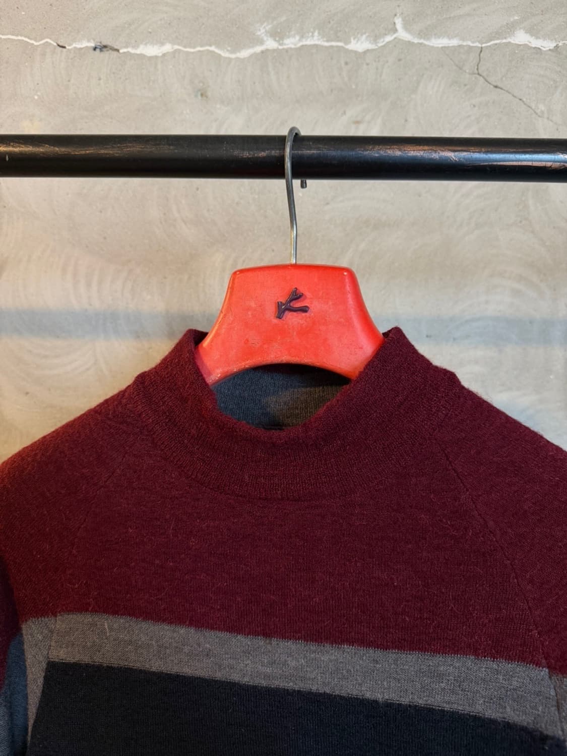 아르마니 꼴레지오니 모호크넥 니트 슬림100 상품이미지3