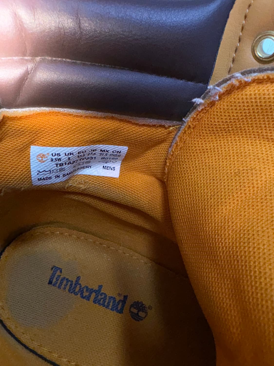 팀버랜드 6인치 워커 부츠 275 상품이미지7