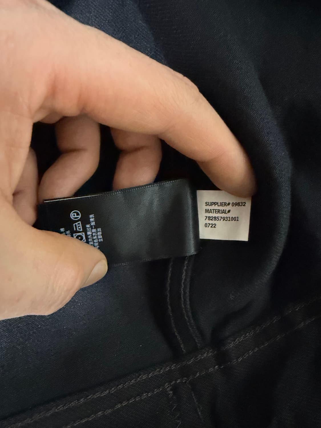 더블알엘rrl 데님 lot271 블랙 트러커 L 판매합니다. 상품이미지4