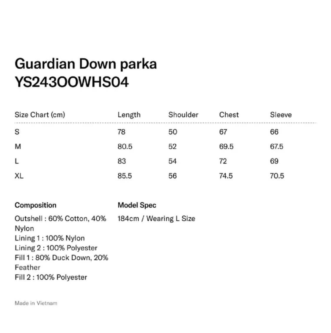 예스아이씨 Guardian Down Parka Sage Green 패딩 상품이미지6