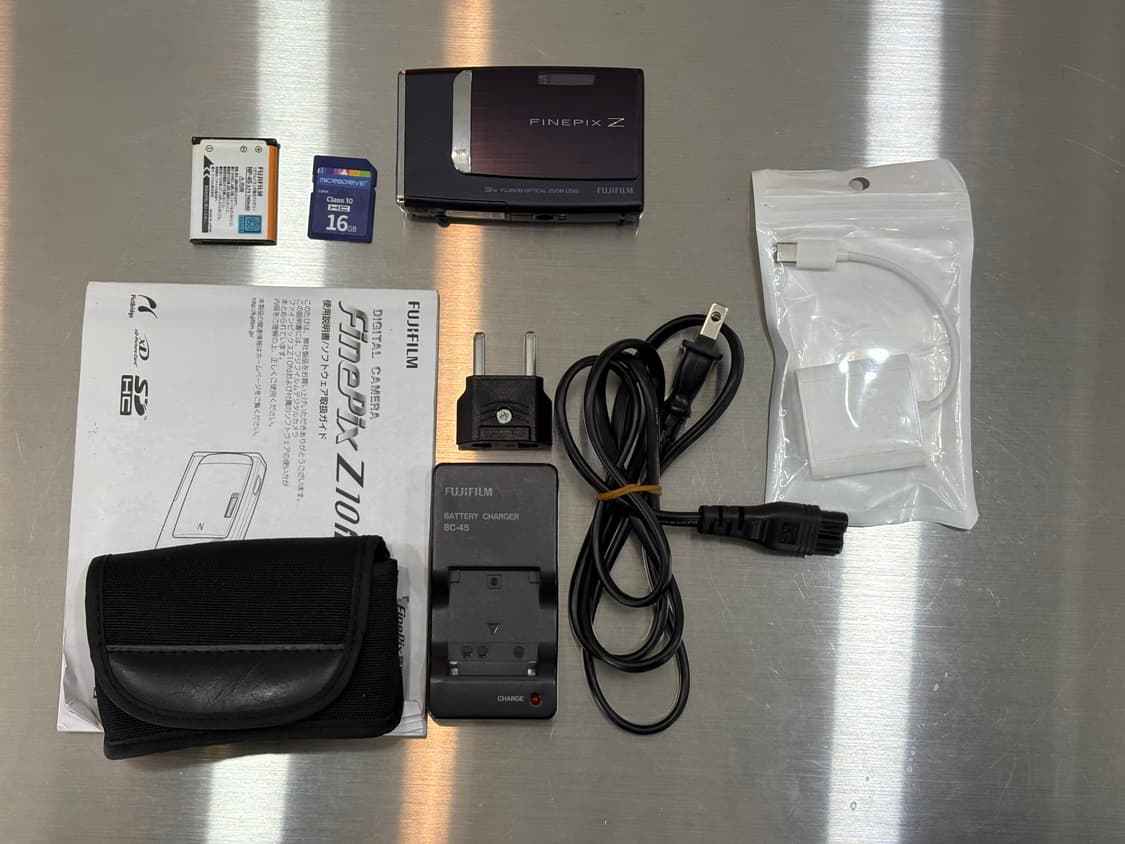 후지필름 파인픽스 z10fd 보라색 빈티지디카 상품이미지2