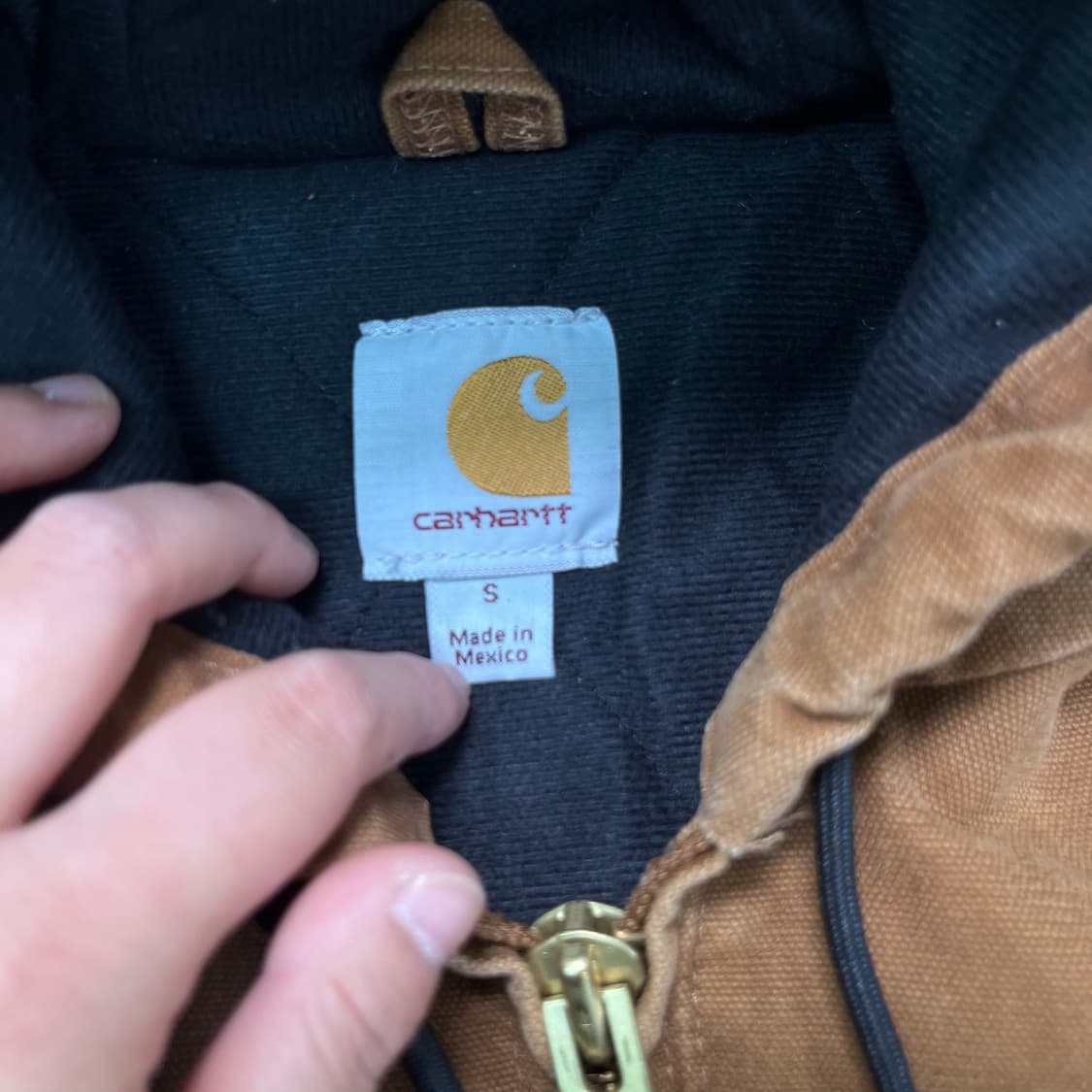 100 칼하트 J130 샌드스톤 액티브 워크자켓 상품이미지2