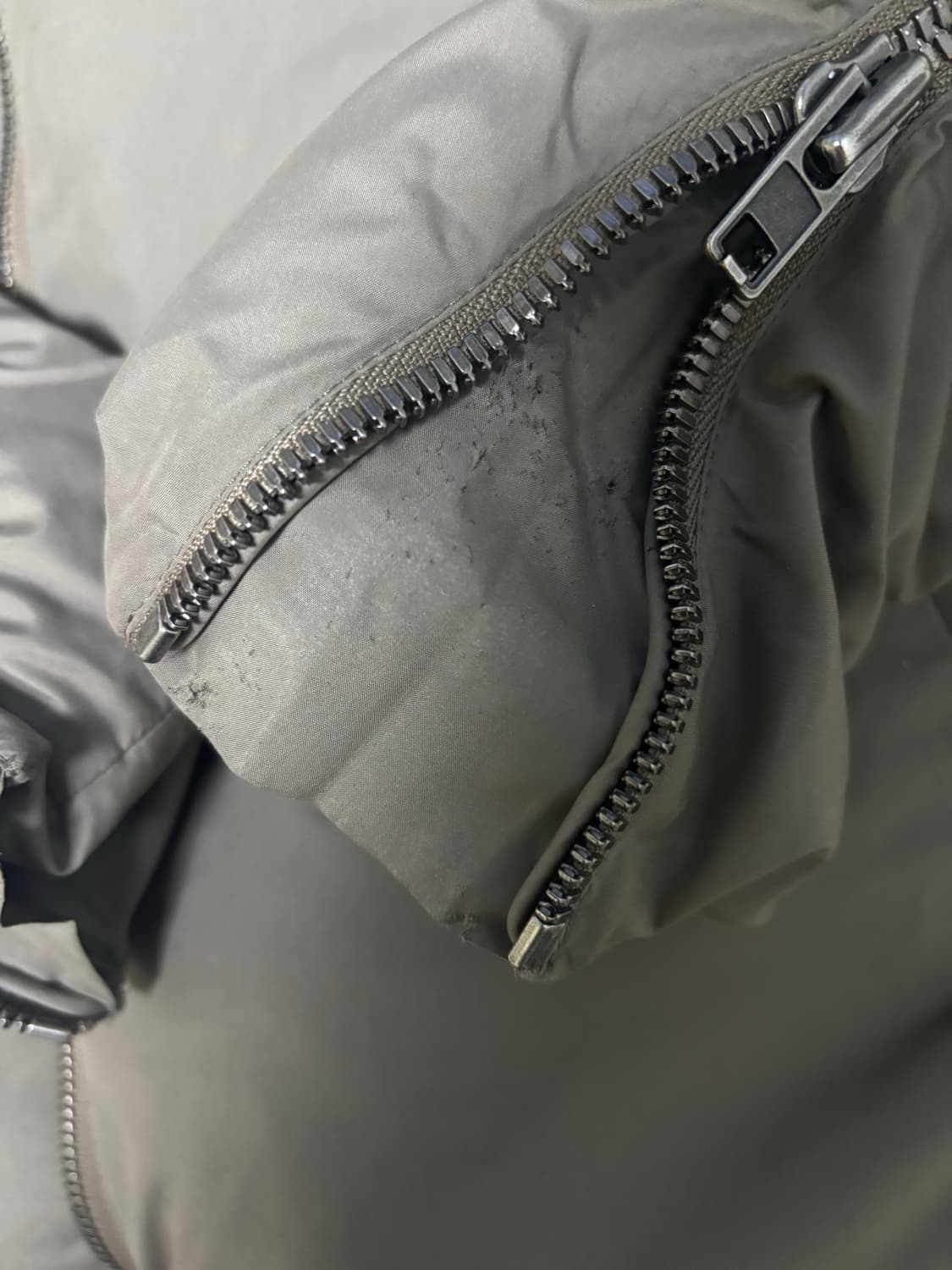 09AW martin margiela 5 zip goose jacket 상품이미지3