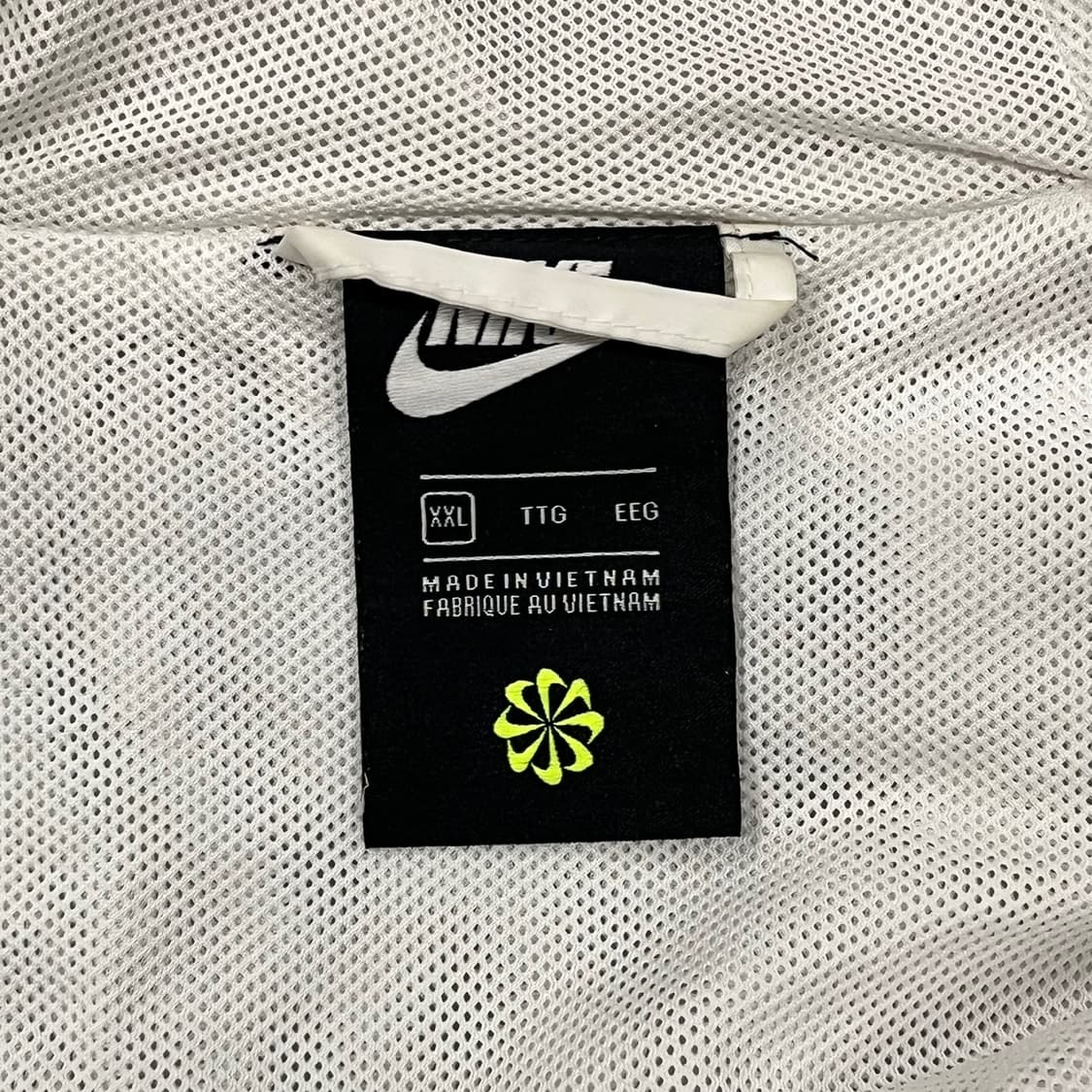 [정품/XXL] 나이키 바람막이 화이트 그레이 후드 자켓 b19 상품이미지6