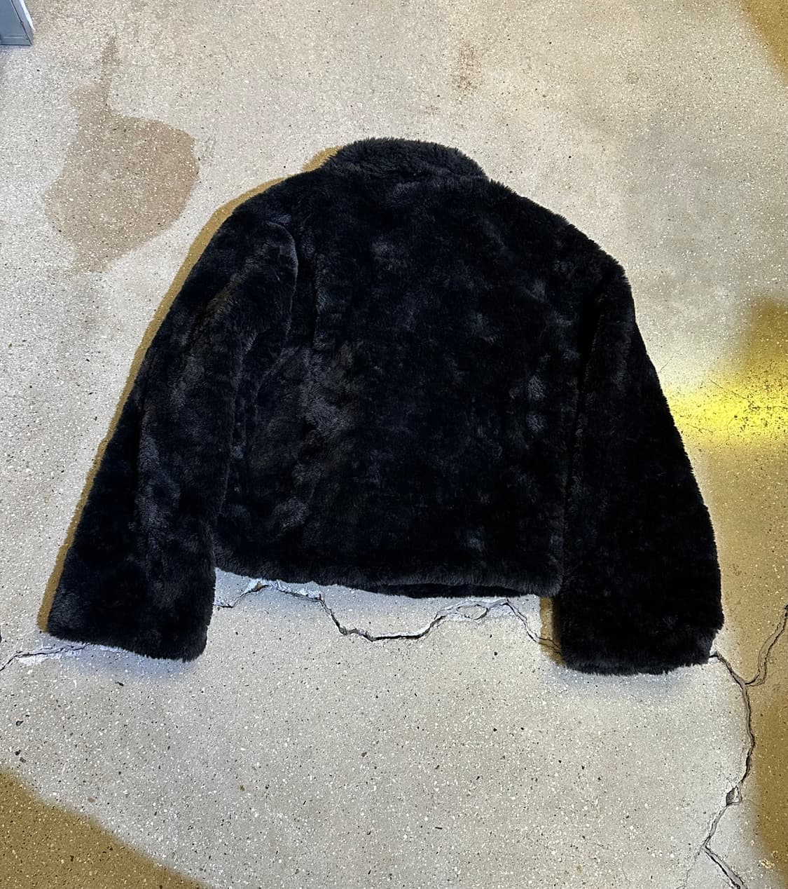 VINTAGE 빈티지 블랙 에코퍼자켓 상품이미지7