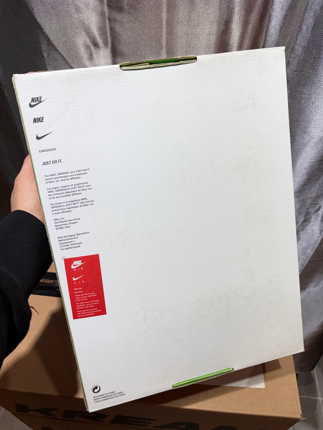 (새상품급) 280 나이키 x 오프화이트 에어포스 파인그린 상품이미지9