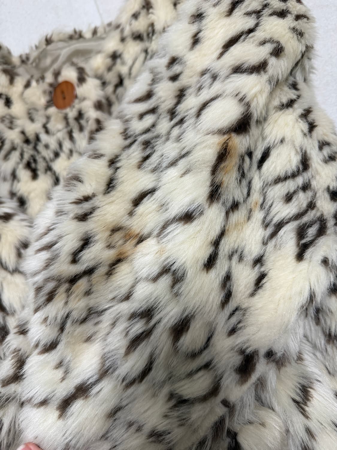 leopard fur jacket 호피 퍼자켓 퍼가디건 상품이미지5