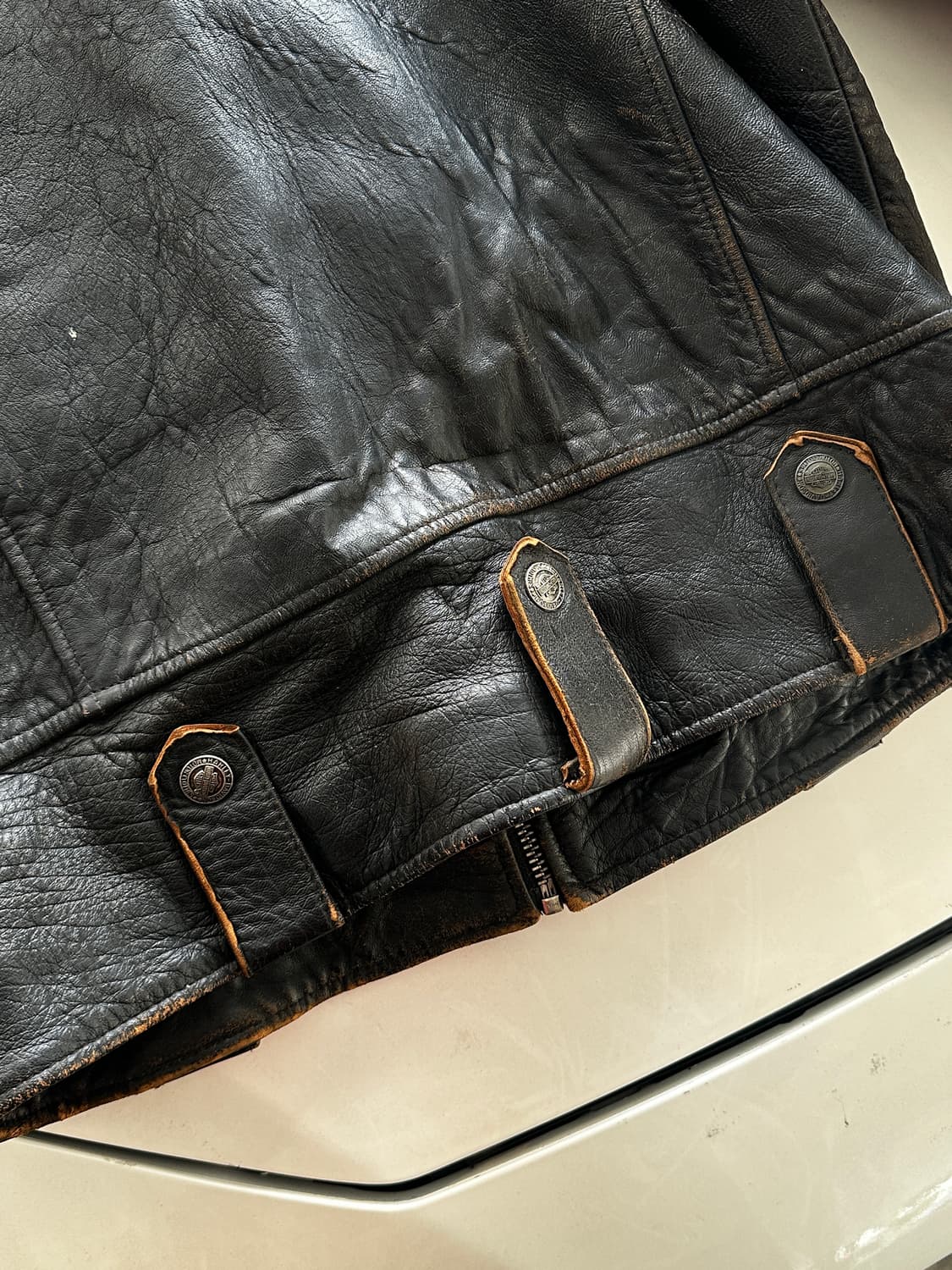 Harleydavidson 할리데이비슨 레더 라이더 자켓 상품이미지5