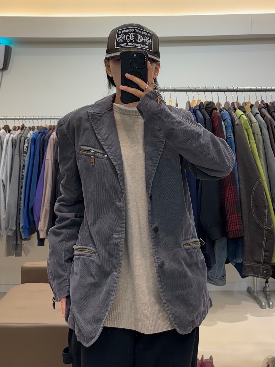 00s 디젤 코듀로이 자켓 상품이미지5