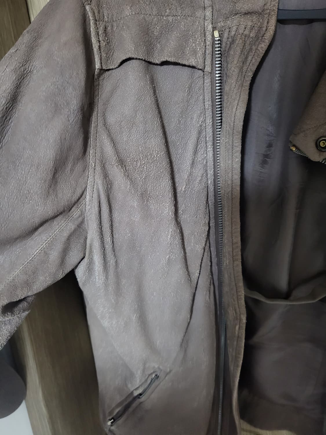 ss11 blistered leather jacket 상품이미지4