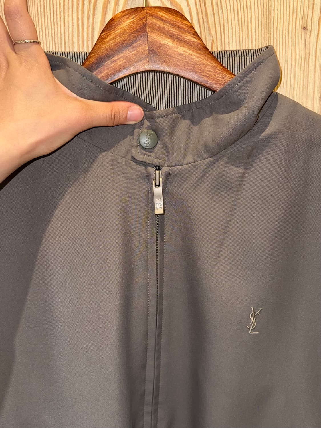 90s 입생로랑 블루종 자켓 상품이미지3