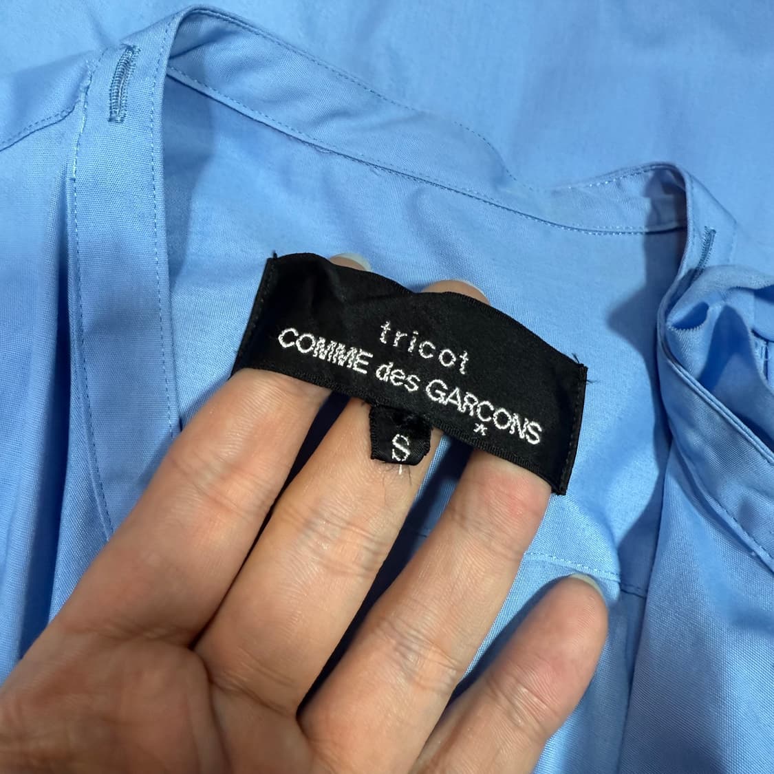 꼼데가르송 트리콧 프릴 셔츠  상품이미지8