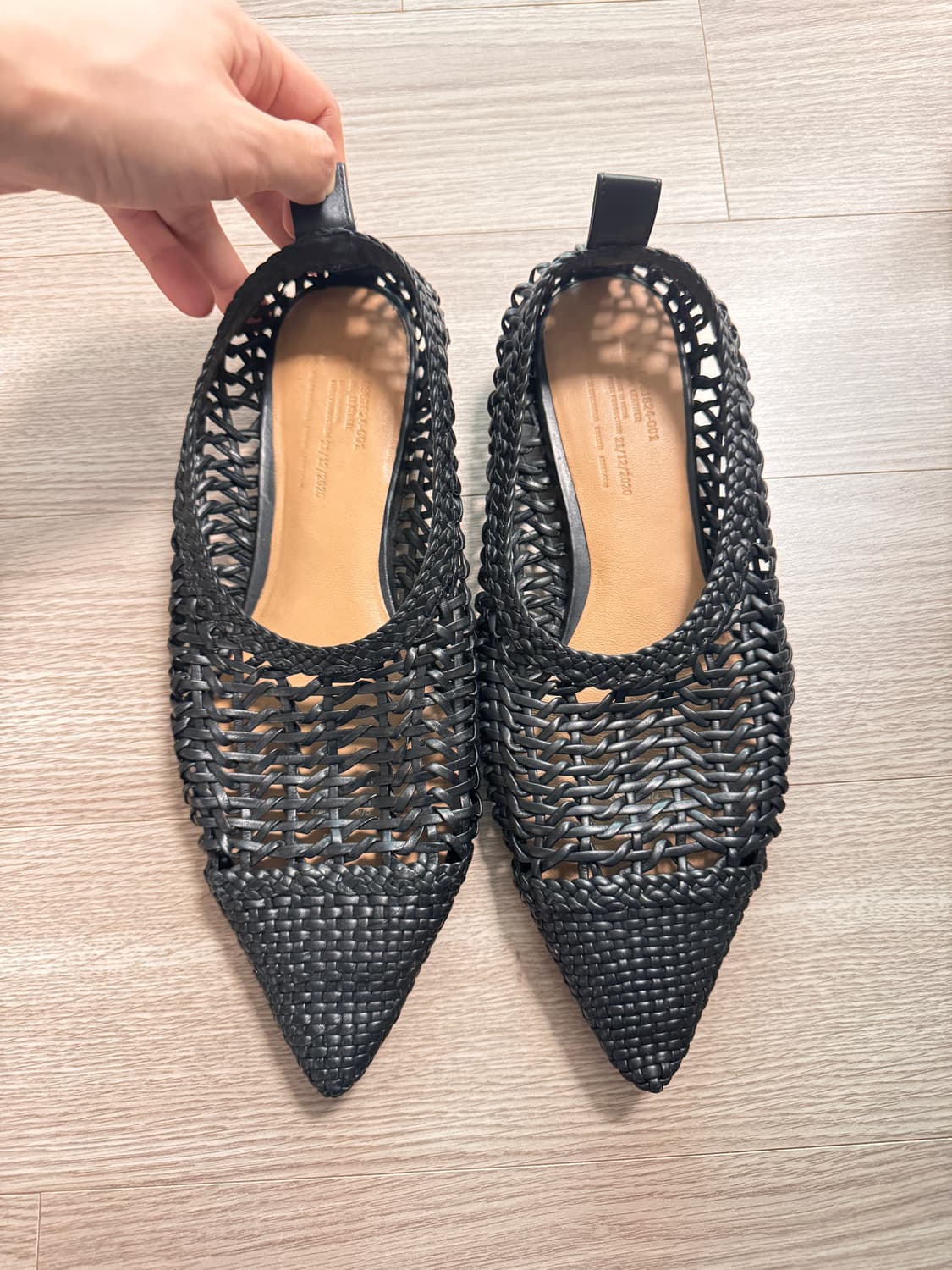 Arket 레더 브레이드 플랫슈즈 상품이미지1