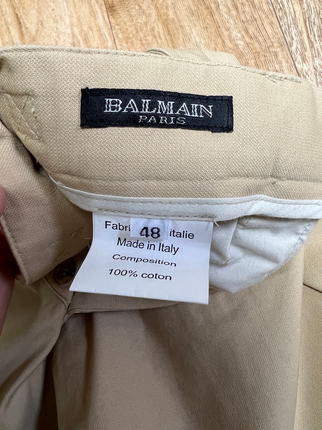 발망 남성 면바지 48 사이즈 상품이미지1