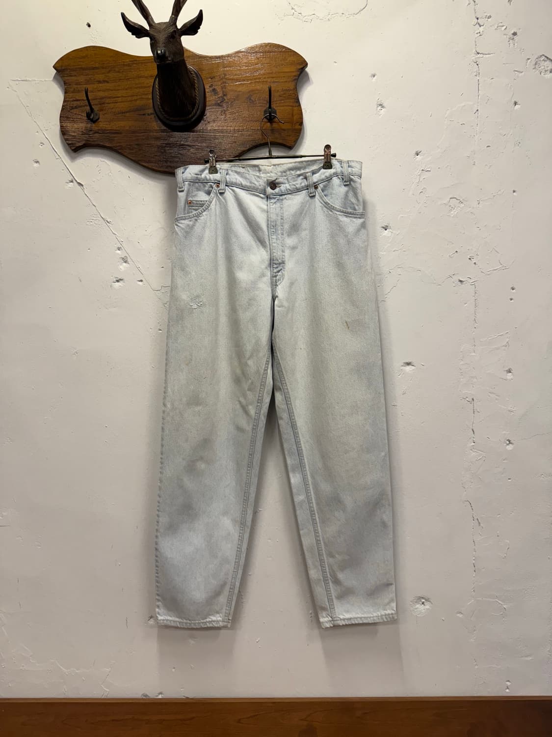 (34.5inch) 90s USA Levi’s 리바이스 550 Orang 상품이미지5