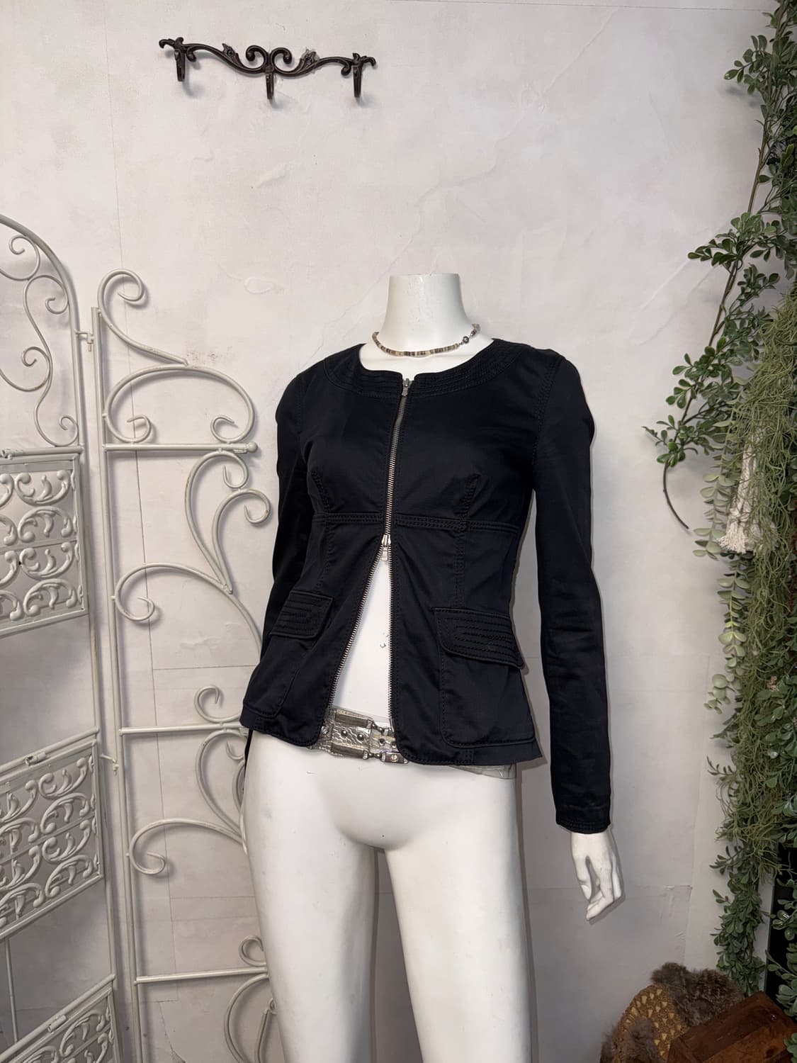 Armani Exchange black two way jacket 상품이미지6