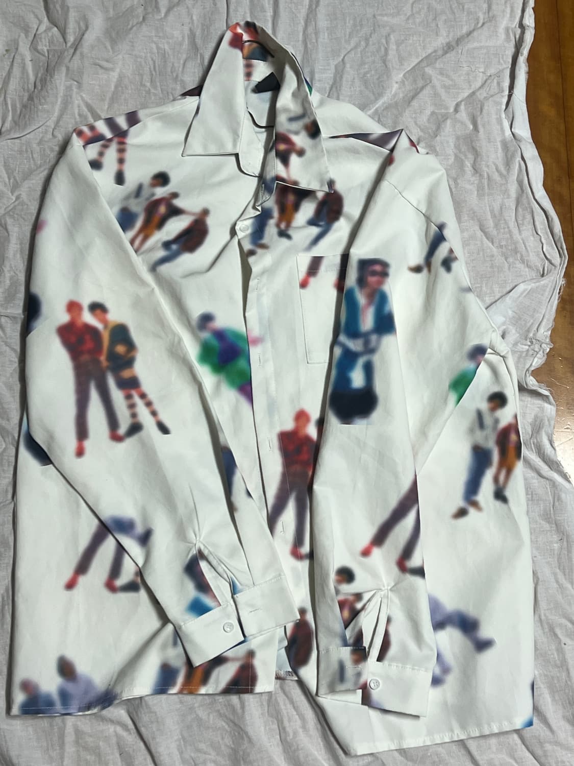 (새거) 편집샵 브랜드 제작 셔츠 상품이미지3