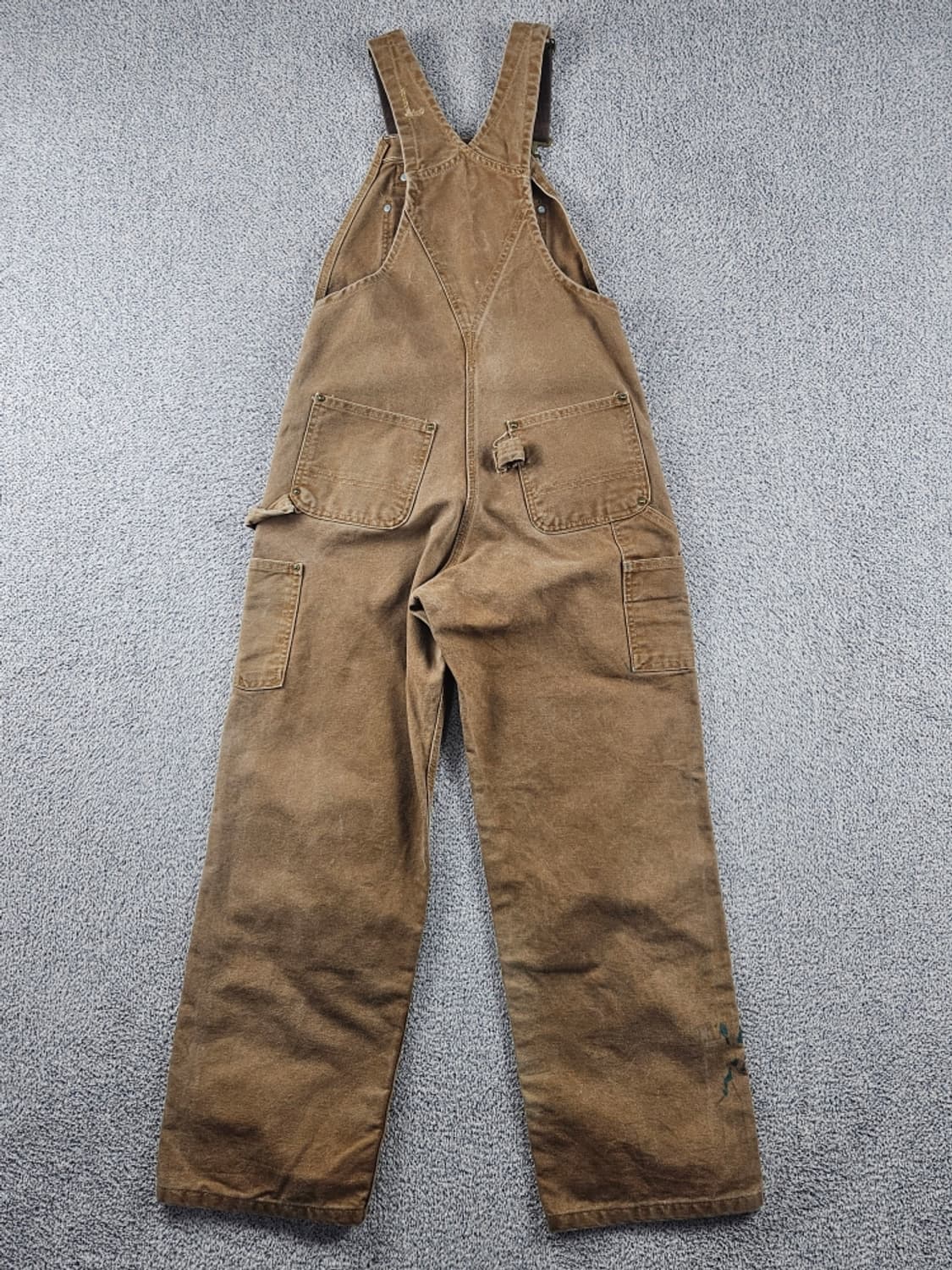 칼하트 R06 덕 캔버스 더블니 오버롤 슈트 (30X30) / 10924 상품이미지10