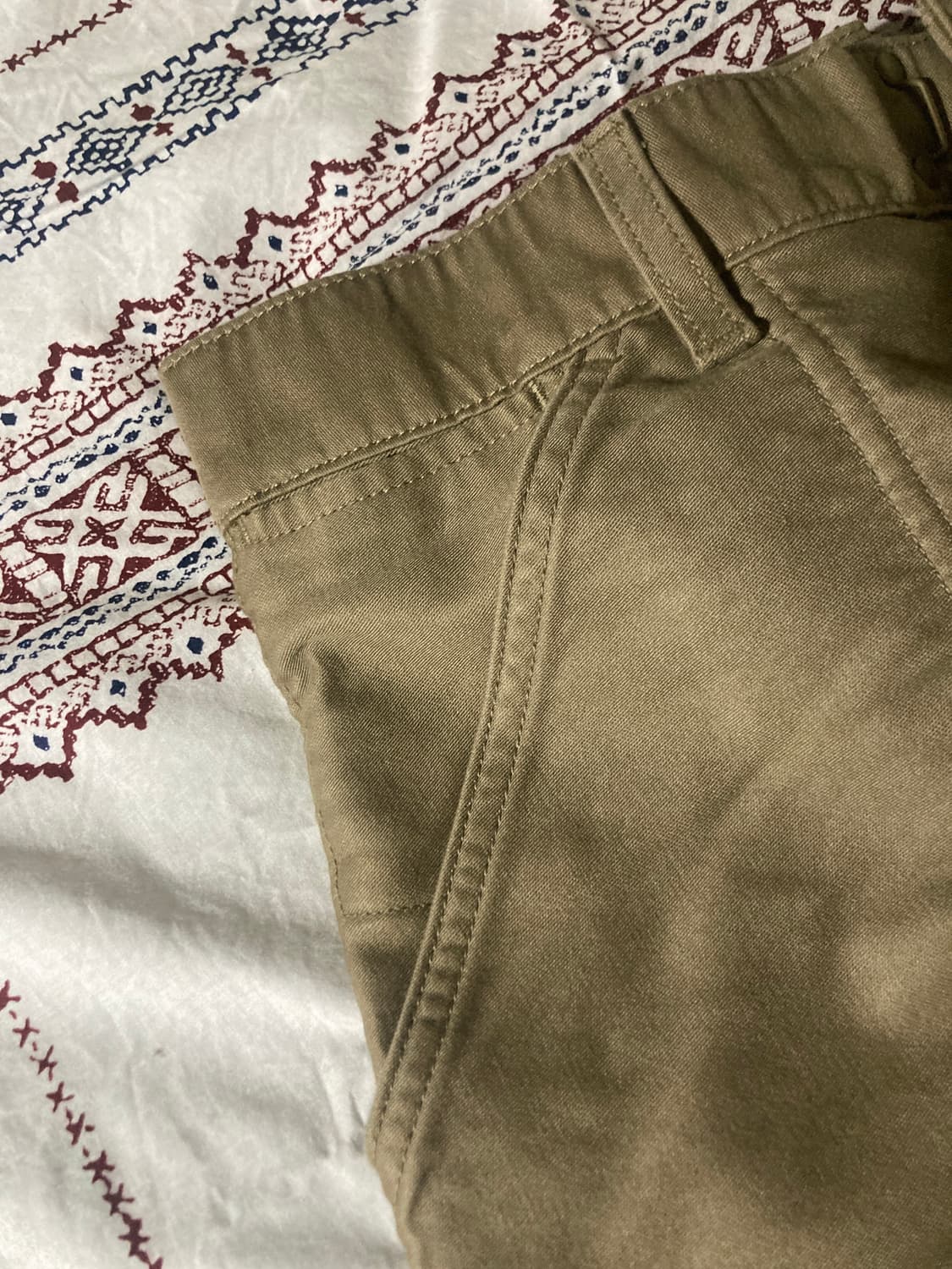 유니클로 U 와이드 치노 퍼티그 팬츠 상품이미지5