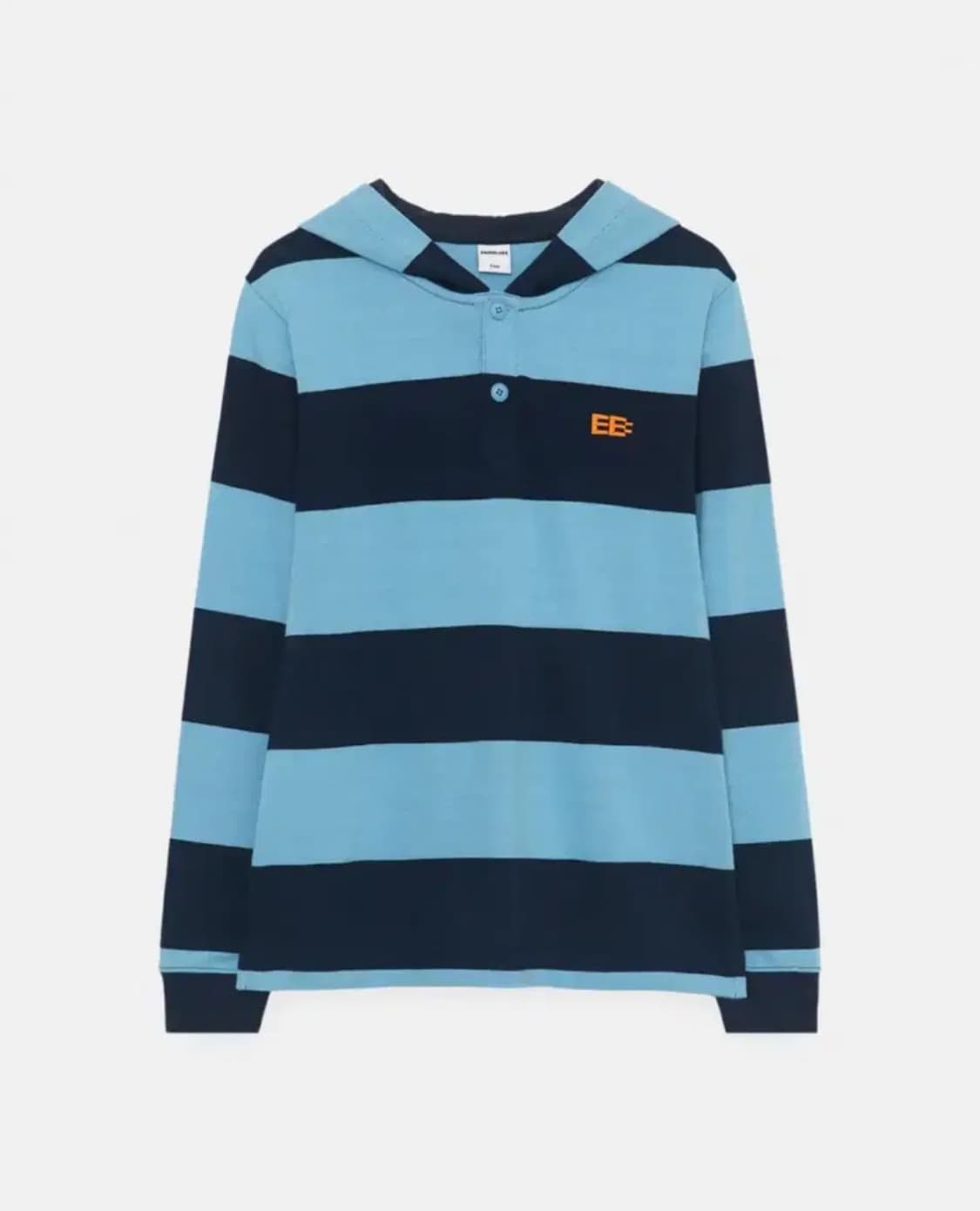 [엔조블루스] 퍼키 스트라이프 후디 Lst (Navy) 상품이미지1