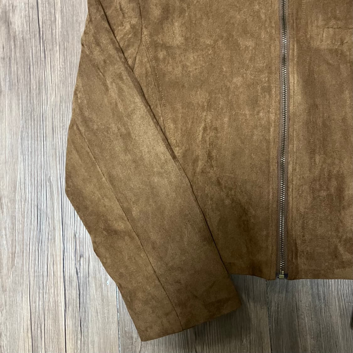 vintage suede blouson(dark brown) 상품이미지8