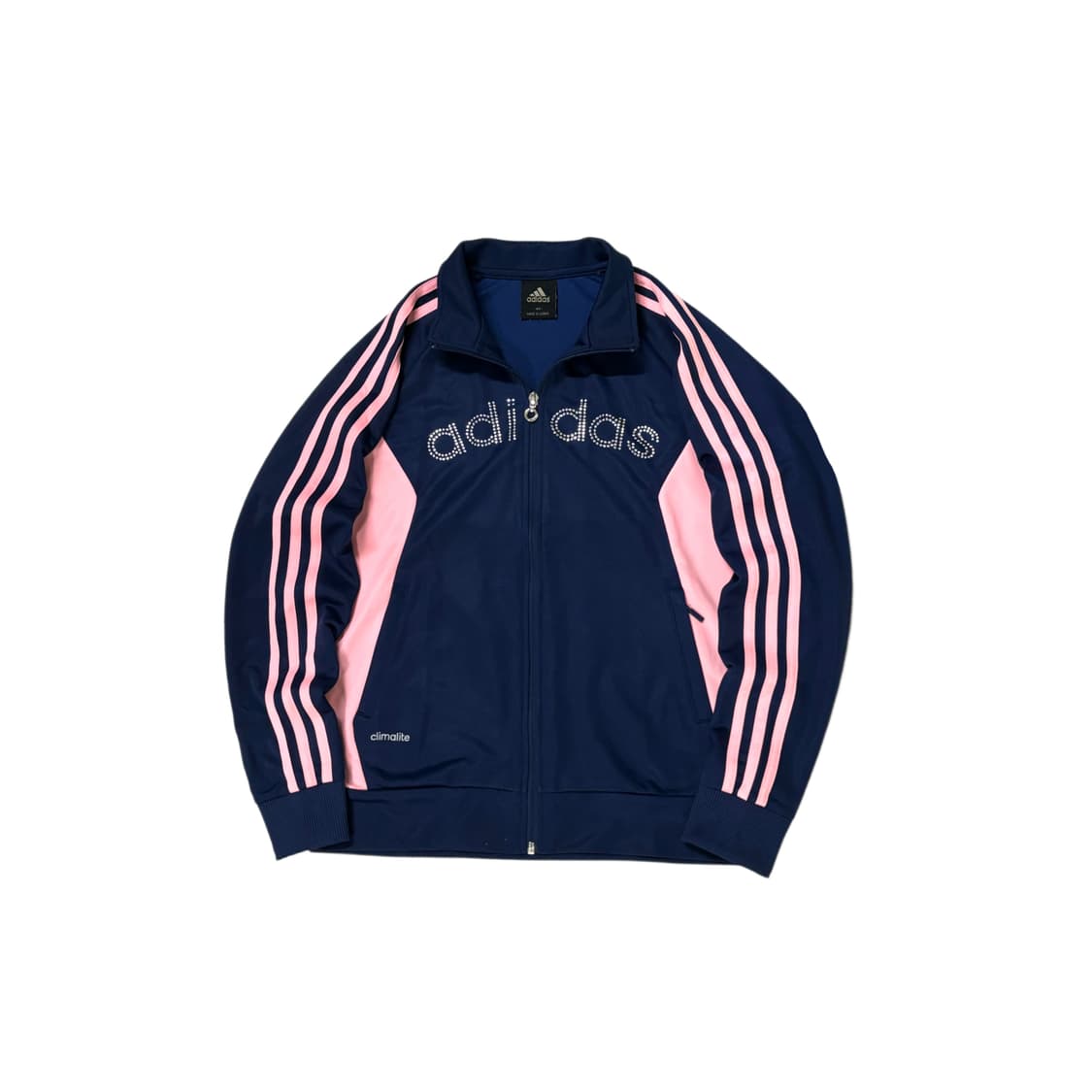 아디다스 져지 y2k 네이비 베이비 핑크 트택탑 상품이미지1