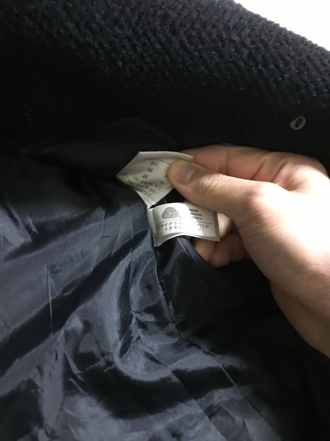 빈티지 울 코트 상품이미지6