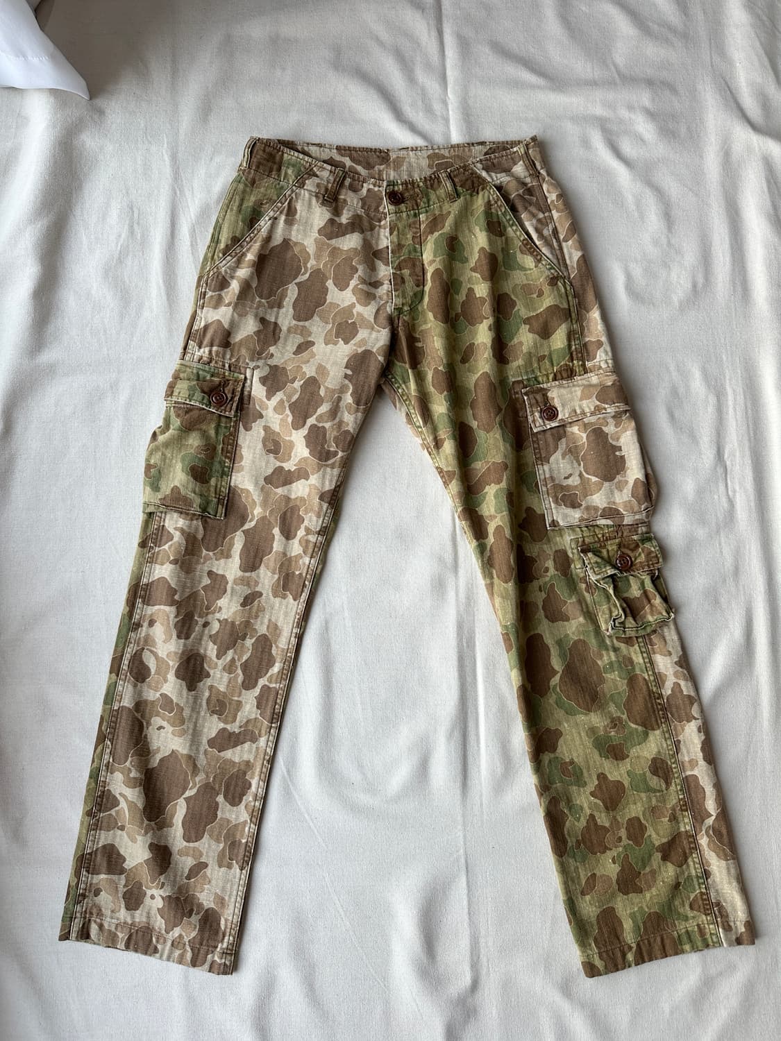 존불 덕헌터 카모 카고 팬츠 M made in Japan 상품이미지1