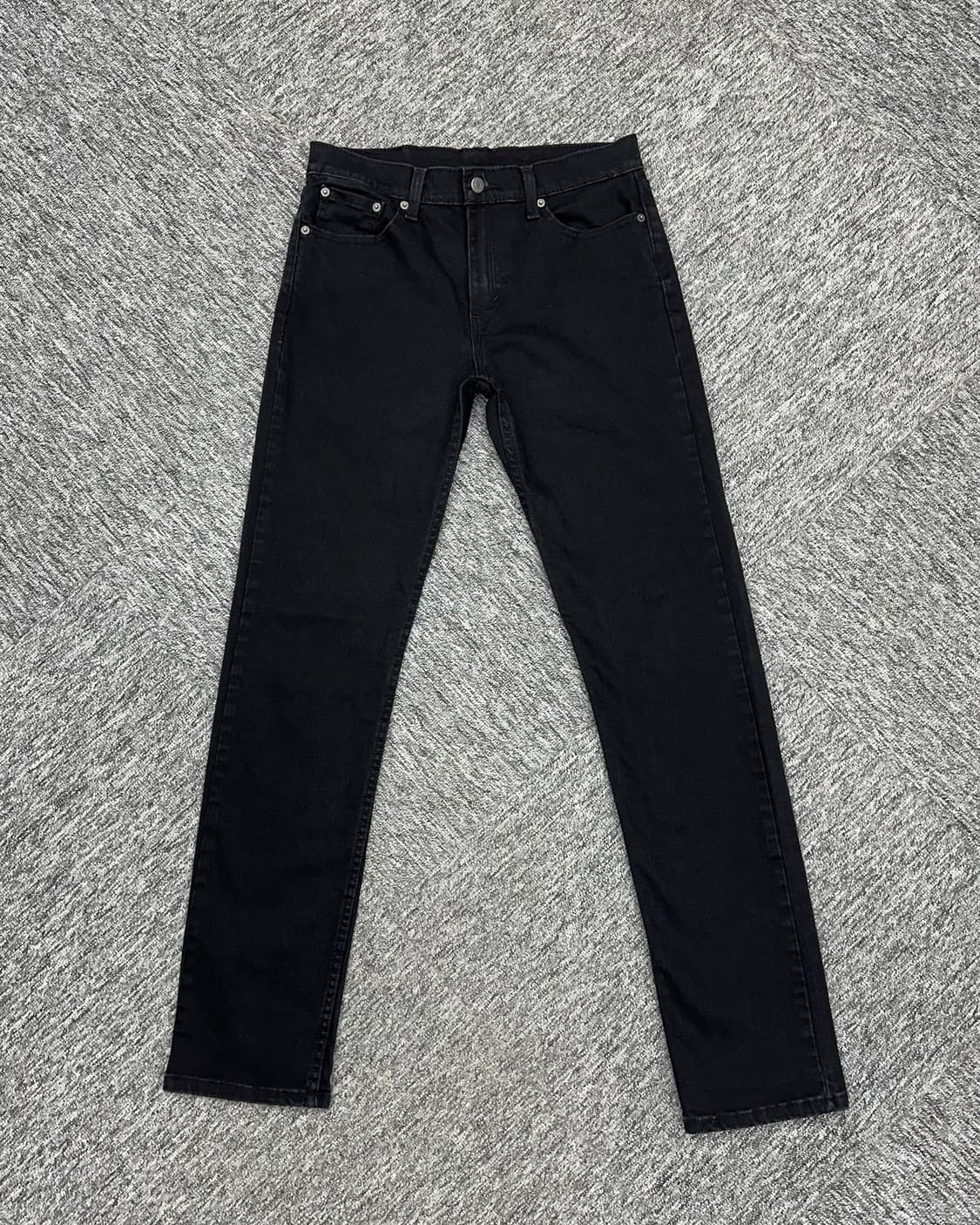 (허단39.5)리바이스 502 블랙-M1688 상품이미지3