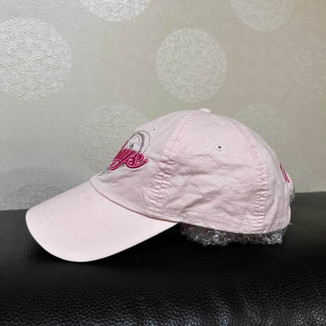 y2k 빈티지 여성 핑크 모자 볼캡 상품이미지4