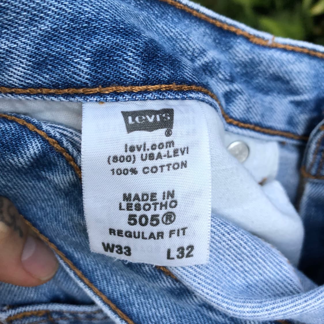 90s LEVIS 리바이스 505 W33 상품이미지5
