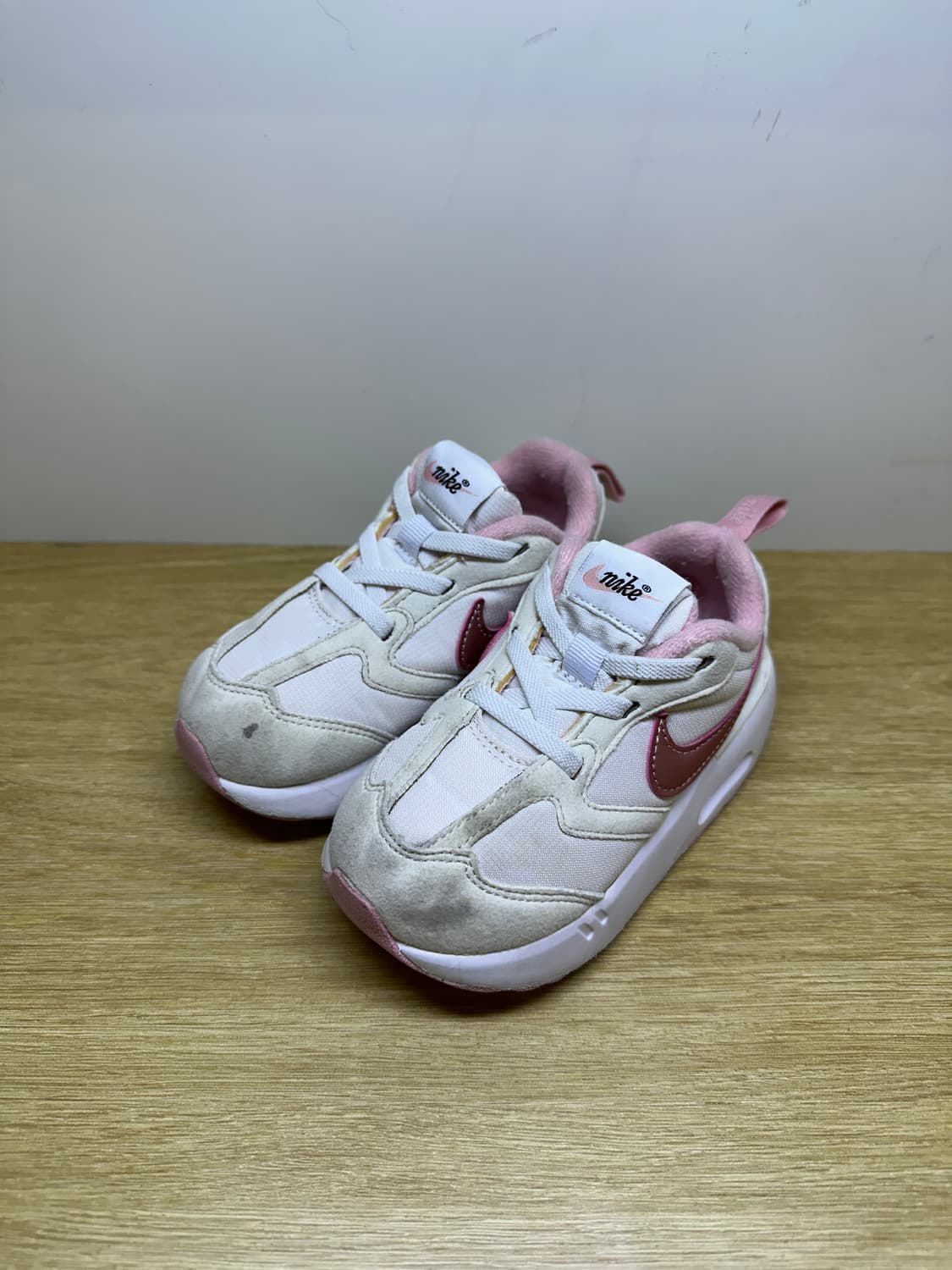 나이키키즈 에어맥스 던 화이트 핑크 글레이즈 140 상품이미지1